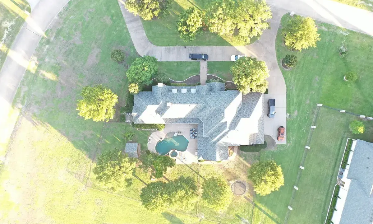 New shingle roof installation on a home in Stallings